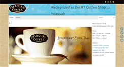 Desktop Screenshot of issaquahcoffee.com